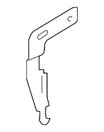 T2H19149 - : Rear Shield Bracket for Jaguar: XE Image