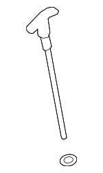 266112E022 - Engine: Dipstick for Hyundai Image