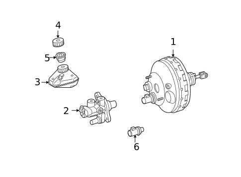 Master Cylinder - Components On Dash Panel for 2010 Mercedes-Benz G55 AMG #1