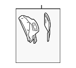 98750296101GRV - : Tail Lamp Panel for Porsche: Cayman Image