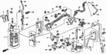 17745SZ3A31 - Electrical/Exhaust/Heater/Fuel: JOINT, DRAIN TUBE for Acura Image