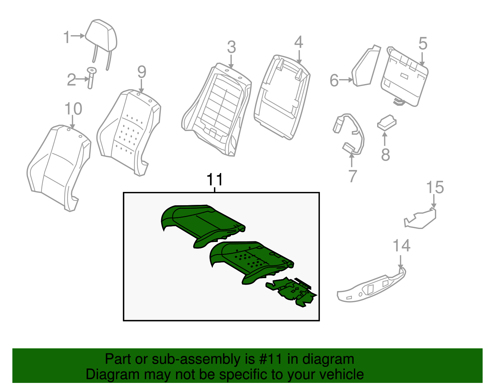 Cushion Assembly (52-10-7-251-626)