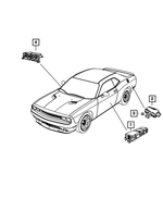 68080593AE - Electrical: Heated Seat Module for Mopar Image