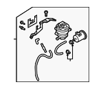 8J0906201A - Emission System: Leak Detect Pump for Audi: TT, TT Quattro, TT RS Quattro, TTS Quattro Image