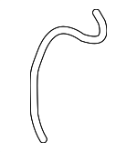 N10303504 - Emission System: Hose for Audi: A6, A6 Quattro, RS4, S4, TT, TT Quattro, TT RS Quattro, TTS Quattro Image