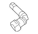 95810631201 - Cooling System: Tube for Porsche: Cayenne Image