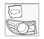 8155112C10 - : Rear Combo Lamp Assembly - PASSENGER SIDE for Toyota: Corolla Image