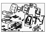 84014998 - Body: Seat Assembly for Cadillac: Escalade | Chevrolet: Tahoe | GMC: Yukon Image