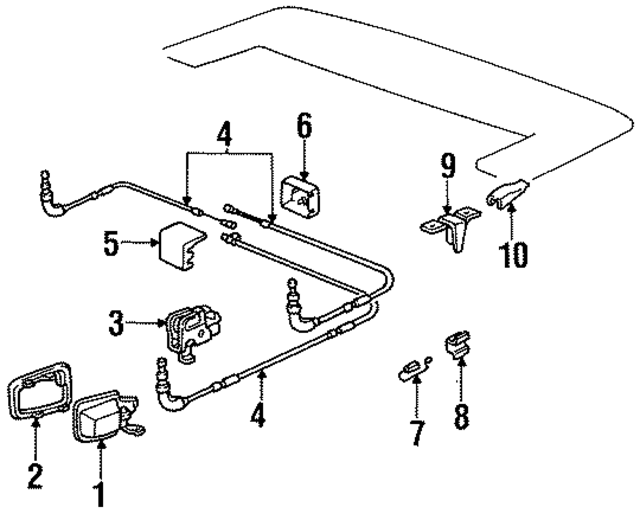 51211977540 - Body: Handle for BMW Image