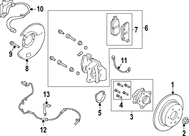 462106CC6D - : Brake Hose for Nissan: Altima Image