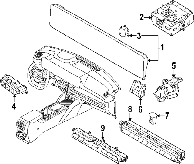96540GG100RBQ - : Radio Control for Kia Image