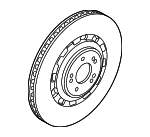 51712NI100 - Brakes: Rotor for Hyundai Image image