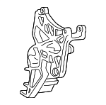 10233233 - Electrical: Alternator Bracket for Chevrolet: Blazer, C1500, C2500, C3500, K1500 Pickup, K2500 Pickup, K3500 Pickup, S10, S10 Blazer, Suburban C10, Suburban C1500, Suburban C20, Suburban C2500, Suburban K10, Suburban K1500, Suburban K20, Suburban K2500, Suburban R10, Suburban R1500, Suburban R20, Suburban R2500, Suburban V10, Suburban V1500, Suburban V20, Suburban V2500, Tahoe | GMC: C1500 Pickup, C2500 Pickup, C3500 Pickup, Jimmy, Jimmy S15, K1500 Pickup, K2500 Pickup, K3500 Pickup, Sonoma, Suburban C1500, Suburban C2500, Suburban K1500, Suburban K2500, Suburban R1500, Suburban R2500, Syclone, Typhoon, V1500 Suburban, V2500 Suburban, Yukon | Oldsmobile: Bravada Image