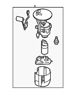 PX4P1335X - Fuel System: Fuel Pump Assembly for Mazda: CX-5, CX-50 Image
