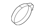 173145A2A01 - Air &amp; Fuel Delivery: Engine Air Duct Clamp for Honda Image