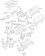 BA5Z6009D - Engine: Short Block for FORD Image