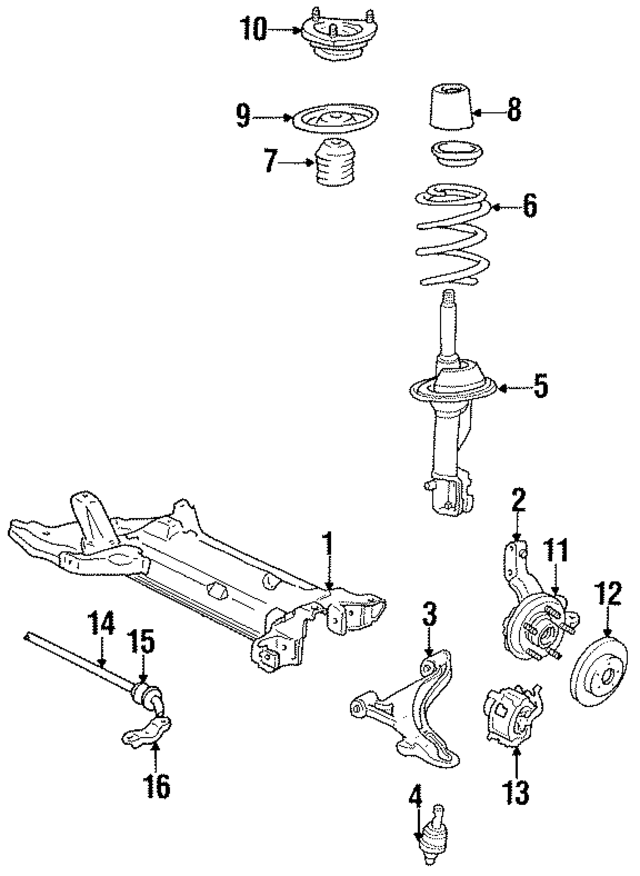 4713452 - Suspension: Suspension Cross-member for Mopar Image