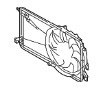 LFB715210A - Cooling System: Fan Shroud for Mazda Image