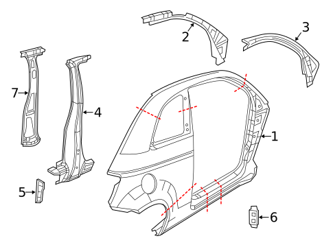 Aperture Panel for 2019 Fiat 500 #0