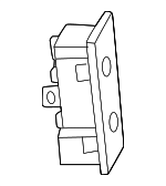 2146800602 - Body: USB Port Cover for Mercedes-Benz Image