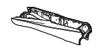 21468091009L41 - Body: Console for Mercedes-Benz Image