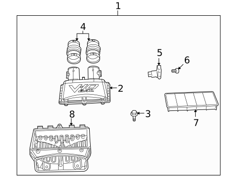 Powertrain Control for 2009 Dodge Viper #1