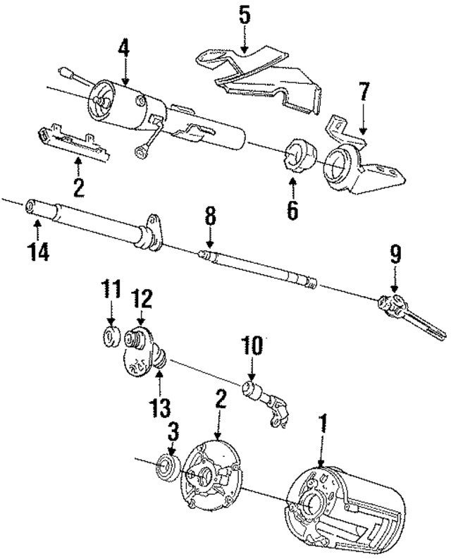 P988HC5 - Steering: Lock Housing for Mopar Image