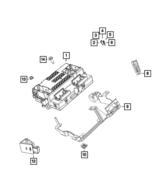 68457680AD - Electrical: Body Controller Module for Mopar Image