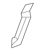 4G8807863 - Body: Side Retainer for Audi: A7 Quattro, RS7, S7 Image