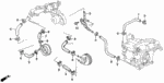 19512PK2003 - Engine: CLIP, HOSE (18.7MM) for Acura Image image