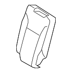 16493003877G55 - Body: Seat Back Cover for Mercedes-Benz Image