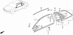 90137SD2003 - Interior/Bumper: SCREW, TAPPING (4X12) (SUS) for Acura Image