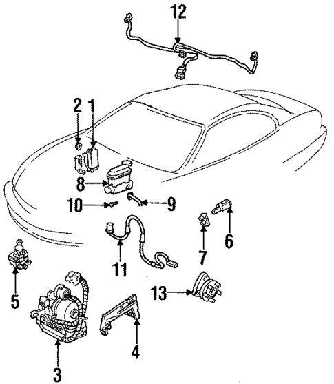Hydraulic System for 1995 Buick Riviera #0