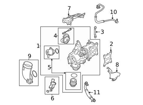 Turbo Charger for 2025 Audi A4 allroad #0