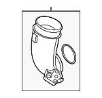 6N129635A - Engine: Adapter for Audi: A4, A4 allroad, A4 Quattro, A5 Quattro, A5 Sportback, A6 Quattro, Q7 Image
