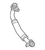 6N145735C - Engine: Oil Return Tube for Audi: A4, A4 allroad, A4 Quattro, A5 Quattro, A5 Sportback, A6 Quattro, Q7 Image
