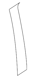 7410A560XA - : Black Out Tape for Mitsubishi: Endeavor Image