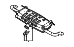 H30140100 - Exhaust: Muffler for Mazda Image