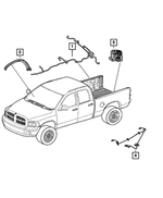 68087815AE - : Chassis Wiring for Mopar Image