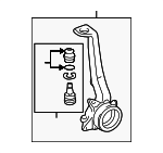 4320135071 - Suspension: Knuckle for Toyota Image