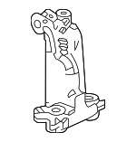 50620TYBA01 - Engine: Side Mount Bracket for Acura Image