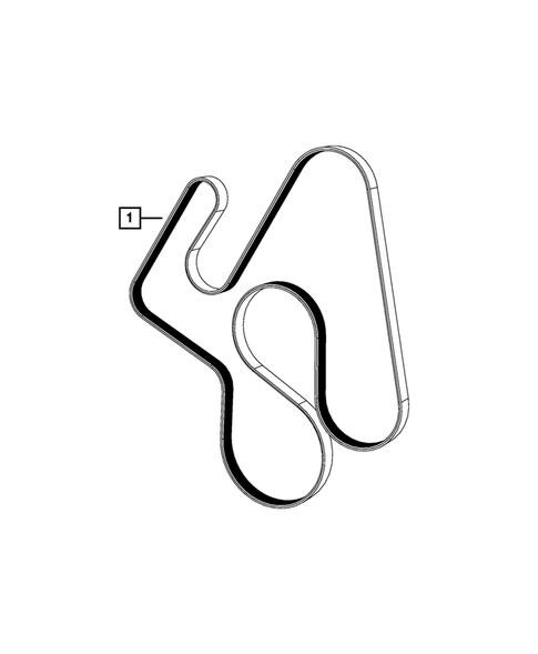 Drive Belts for 2008 Dodge Durango #0