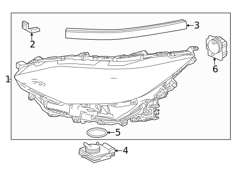 Headlamp Components for 2023 Subaru Solterra | OEM Parts Online