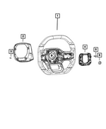 6ZU522X7AD - : Steering Wheel for Mopar Image