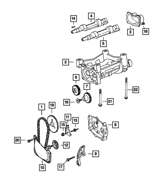 4621517 - 2.4L Gas; Engine: Balance Shaft for Mopar Image