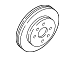 51712FD300 - : Brake Rotor for Kia: Rio Image