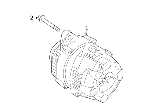 Alternator/Generator & Related Components for 2017 Hyundai Santa Fe #0