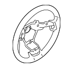 34312FL142VH - Steering: Steering Wheel for Subaru: Crosstrek Image
