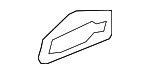 72186TA0A71 - Body: Handle, Outside Rear Seal for Honda Image