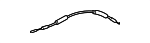 72633TA0A01 - Body: Lock Cable for Honda: Accord, Accord Crosstour, Crosstour Image